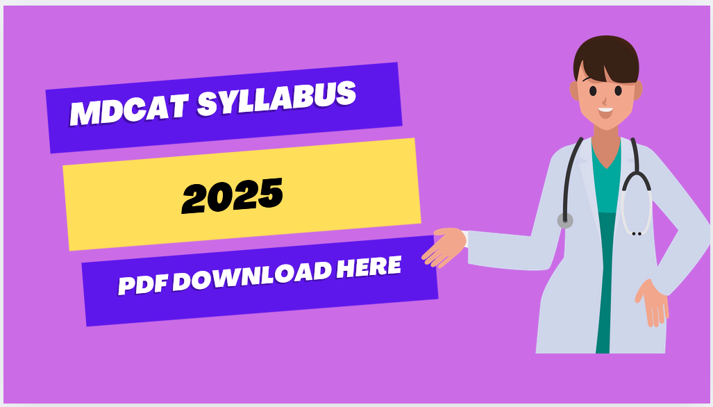 MDCAT Syllabus 2025